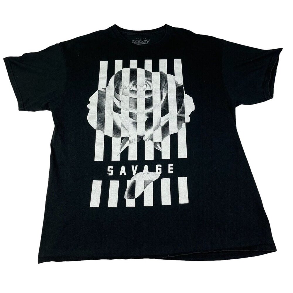 Popular‎ Poison Savage Black T-Shirt Size XL (H10160)